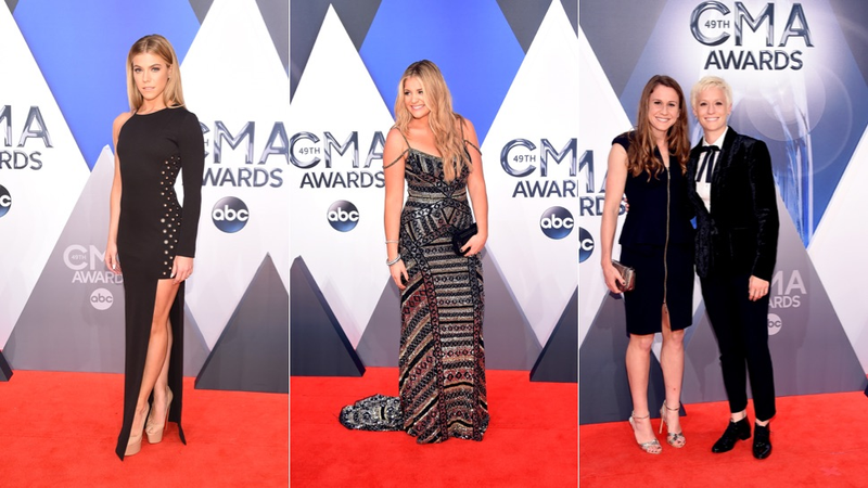 Illustration for article titled All the Country Glamour, Cowboy Hats and Baby Bumps at the 2015 CMA Awards
